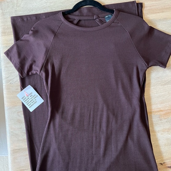 Asos Design Ribbed open back maxi dress - Picture 3 of 3